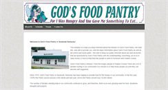 Desktop Screenshot of godsfoodpantry.org